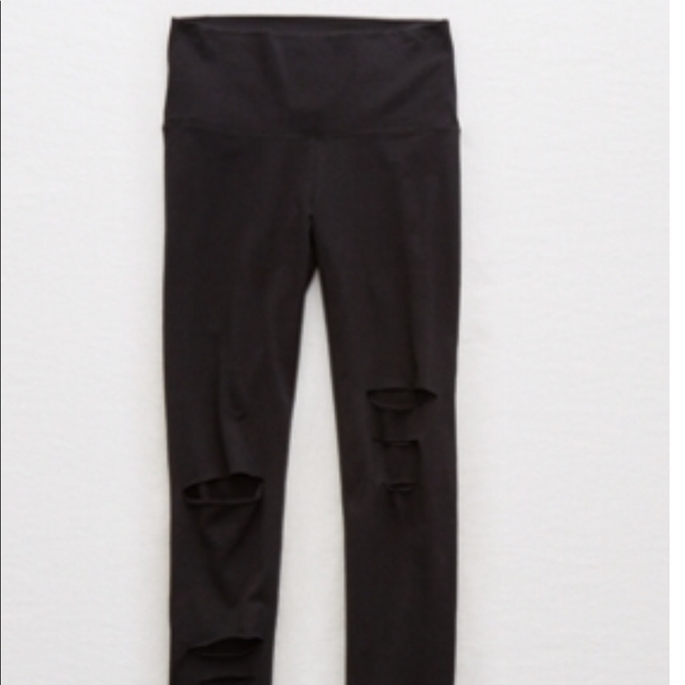 Two pairs of American Eagle high waisted leggings